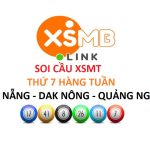 Soi cầu XSMT thứ 7 - Đã nẵng, Quảng ngãi, Đắk Nông